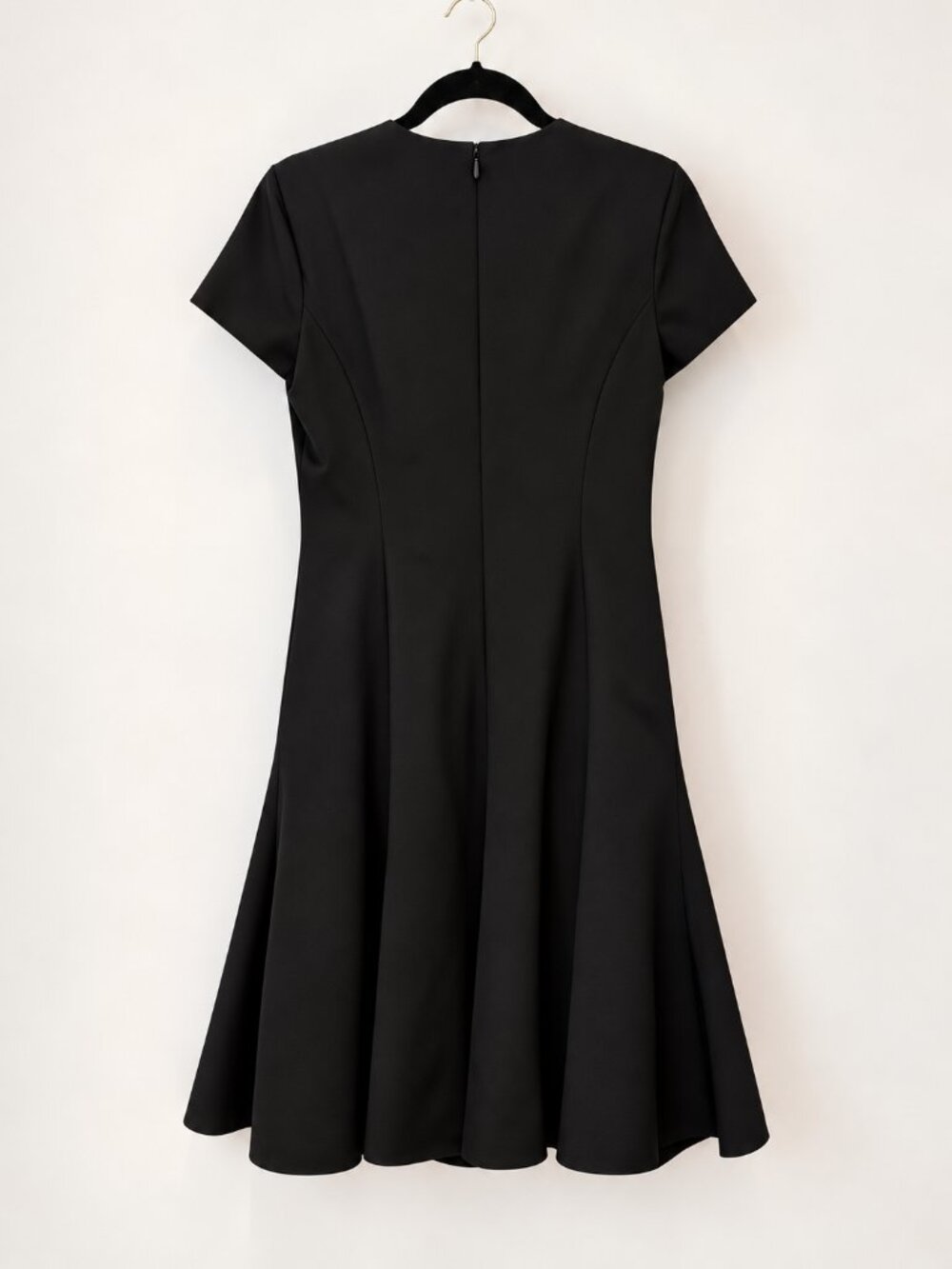 Women's Lauren Ralph Lauren Black Fit & Flare Dress Size 6